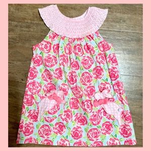 Mud Pie 3T Spring Easter Bunny Dress